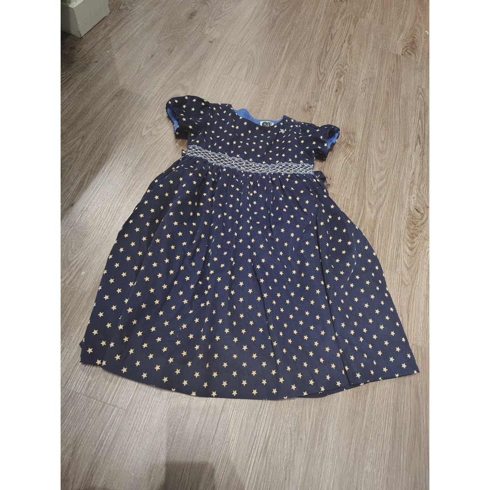 Vintage Question Everything Celestial Dress Girls 8-9 Stars
